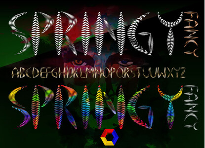 Springy font